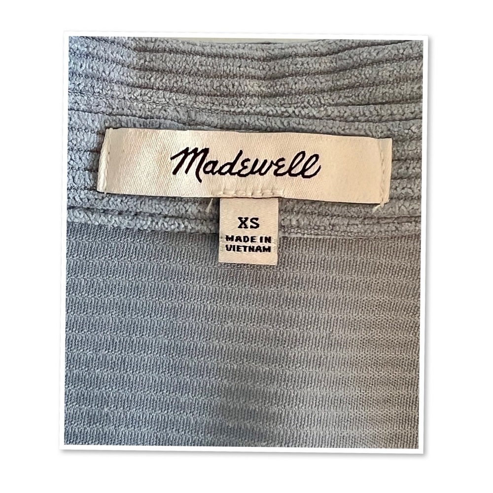 Madewell Corduroy Hartfield Crop Shirt - Picture 12 of 13